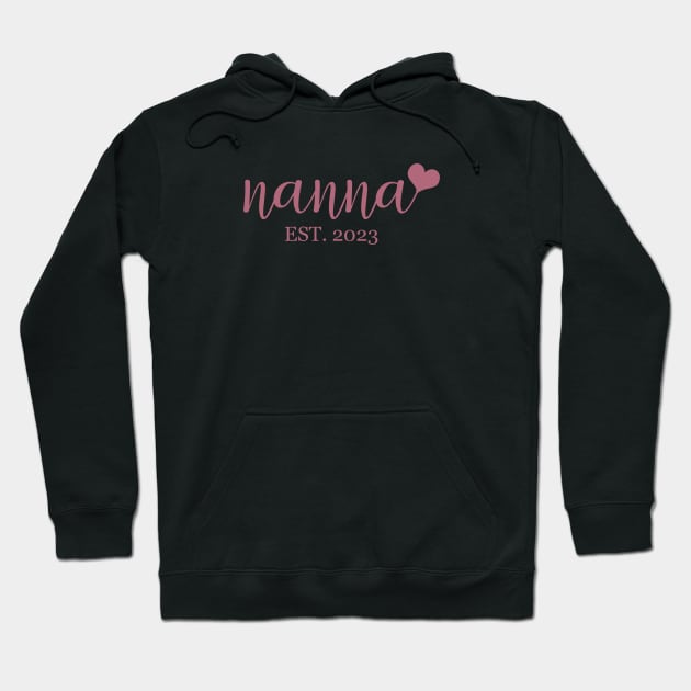 nanna EST. 2023 Hoodie by Heartsake